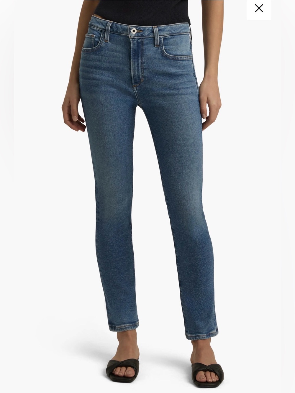 Erin Midrise Slim Straight Jeans by Favorite Daughter